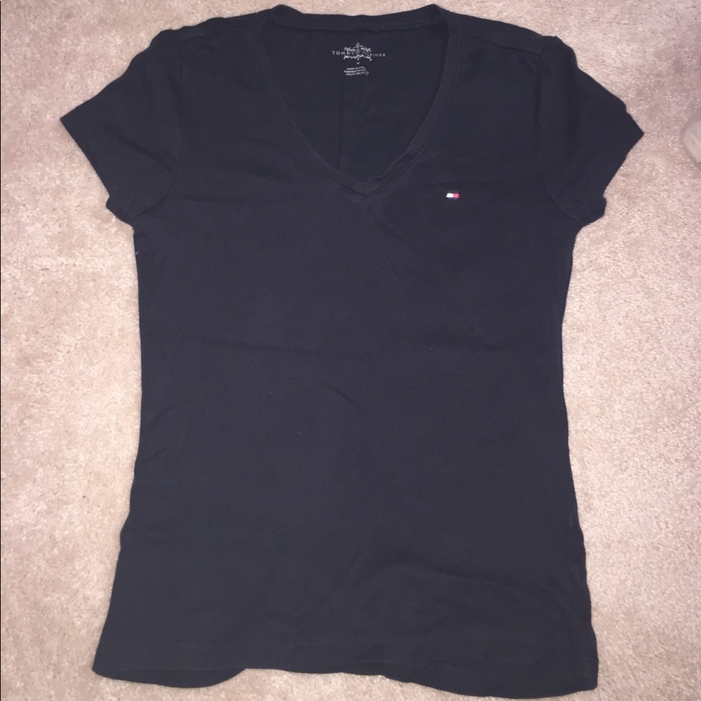 Tommy Hilfiger Black short sleeve shirt